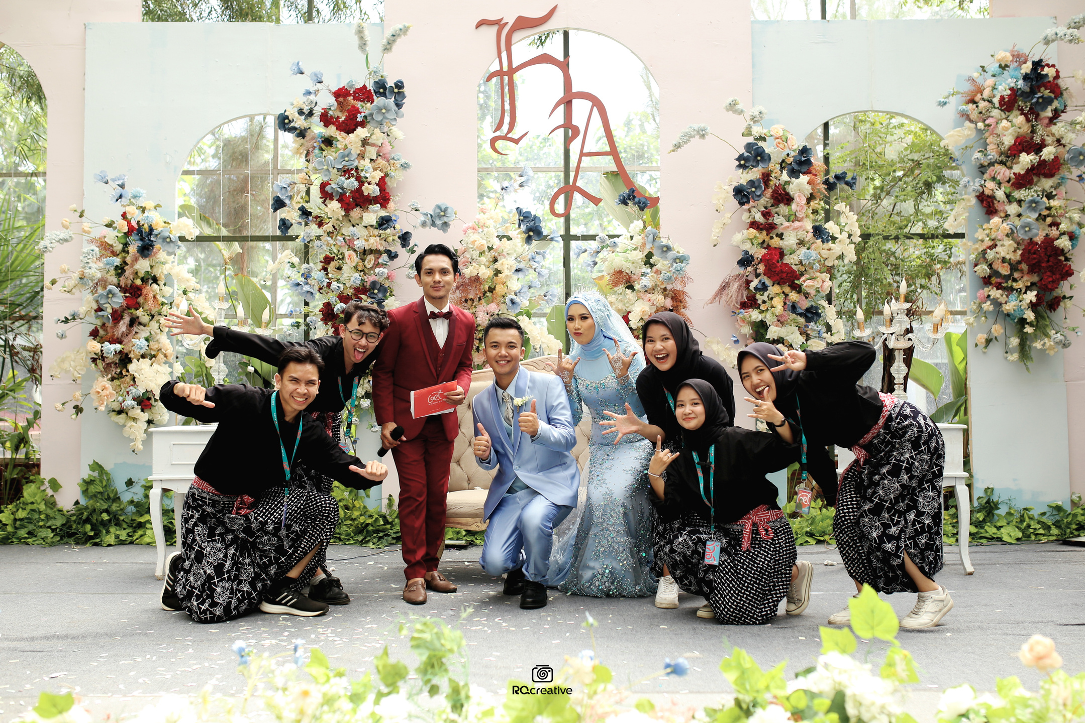 Suasana wedding yang ditangani Get Married